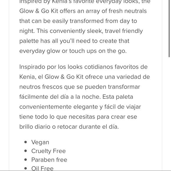 Kenia Ontiveros Beauty Glow and Go Kit - Picture 5 of 5